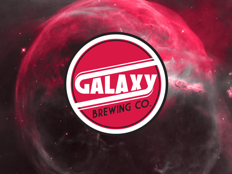 Galaxy Brewing Co logo design