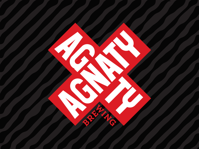 Agnaty Brewing logo design
