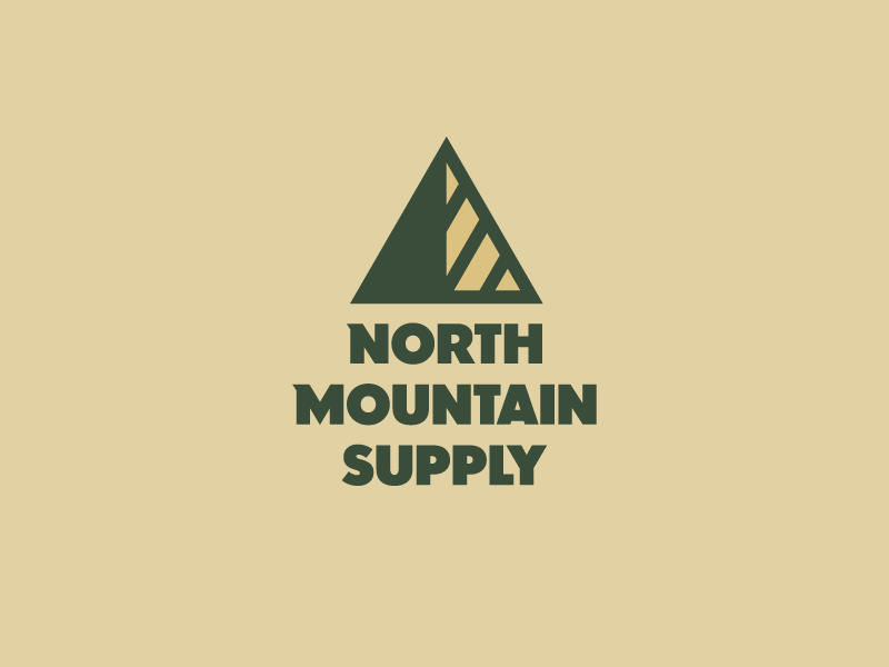 North Mountain Supply logo design