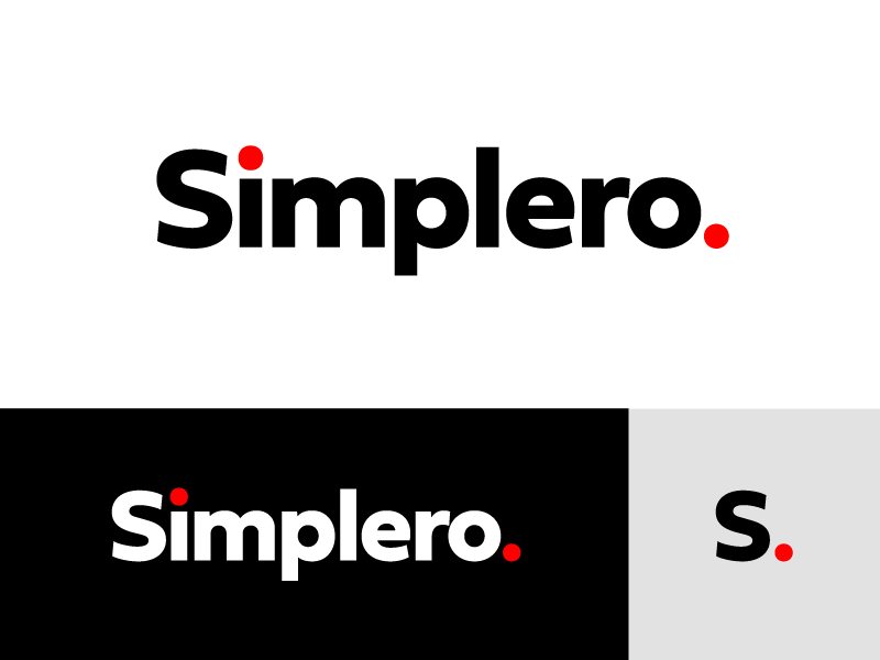 Simplero logo design