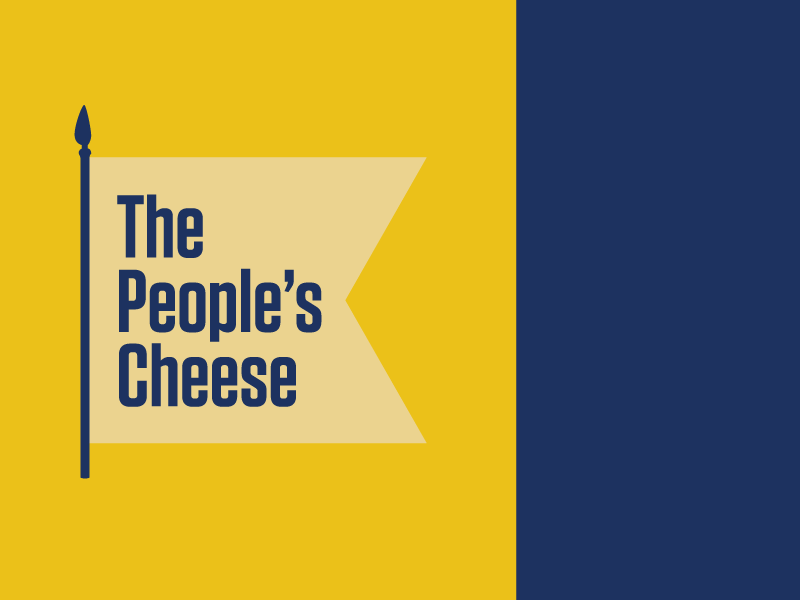 The Peoples Cheese logo design