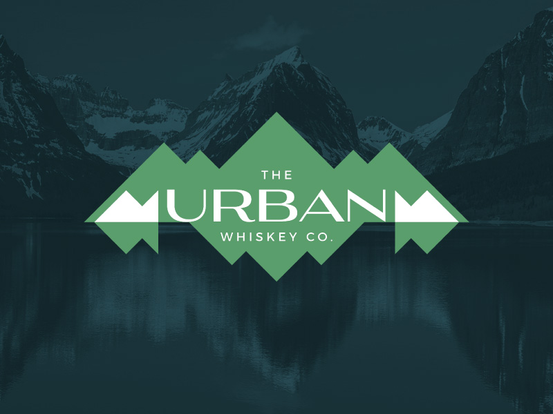 Urban Whiskey Co logo design